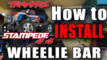 How to Install a Wheelie Bar (TRAXXAS #3678) on a Traxxas Stampede