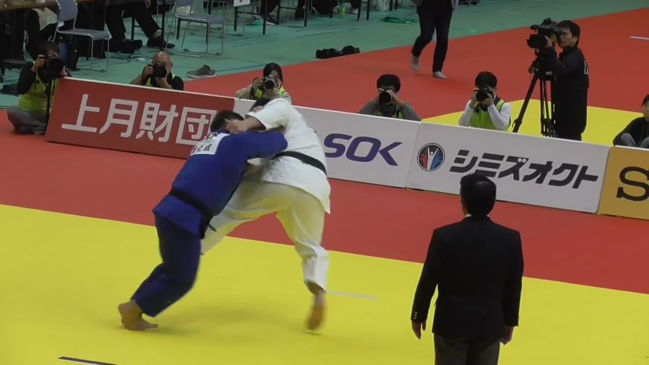決勝戦】講道館杯全日本柔道体重別選手権大会 男子 100㎏超級 決勝戦