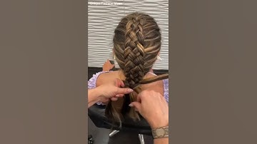 5 Strand Braid Hairstyle for Girls✨ #shorts #hairstyle #viral #uniquefashionideas