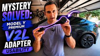 Mystery Solved: Tesla Model Y Premium V2L Adapter Usability