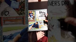 Interactive 12x12 scrapbook album share. My son's first holidays