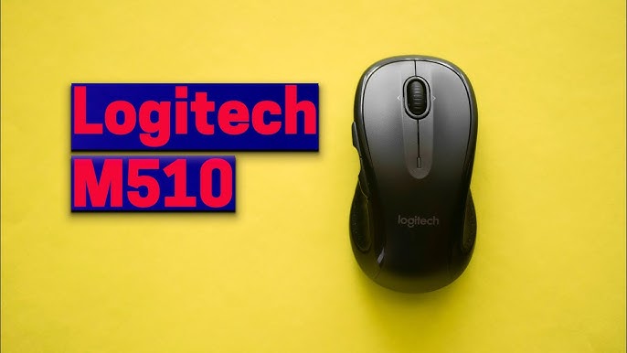 Logitech M510 Wireless Computer Mouse for PC with USB Unifying Receiver -  Graphite : : Electronics