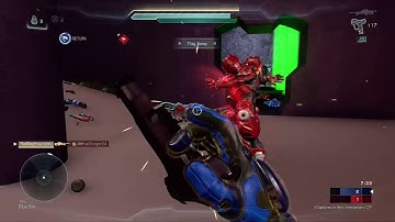 Halo 5 Guardians Double Kill 360 No Scope Sniper Shot Flag Save