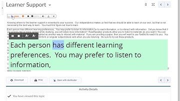 ReadSpeaker webReader 3.0 - Enlarged Text