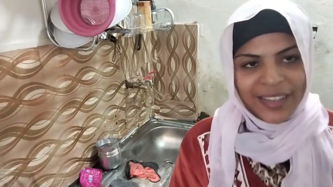 احلى تنظيف مطبخ النهارده من عند ام ادم روتين خفيف