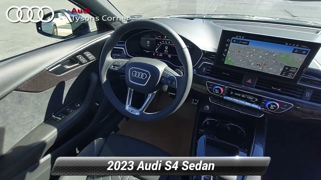 Audi S4 Sedan Interior