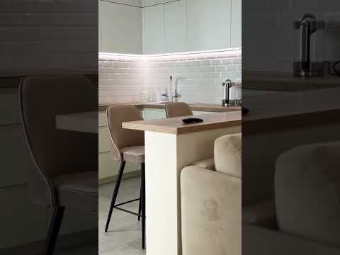 Кухня в скандинавском стиле #дизайн #скадинавскийстиль #дизайнерсамара #дизайнертольятти #jenako