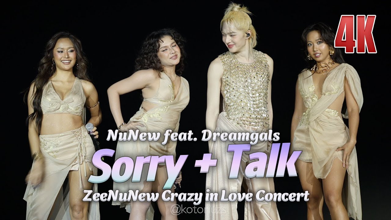 Sorry + Talk feat.Dreamgals at ZeeNuNew Crazy In Love Concert