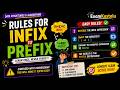 INFIX TO PREFIX RULES
