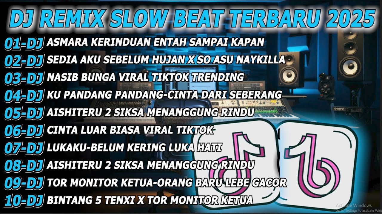 Dj Asmara Kerinduan Remix Slow Beat Terbaru Viral Tiktok 2025 Full Album!Raung