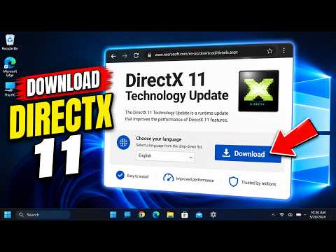 How To Download & Install DirectX 11 in Windows