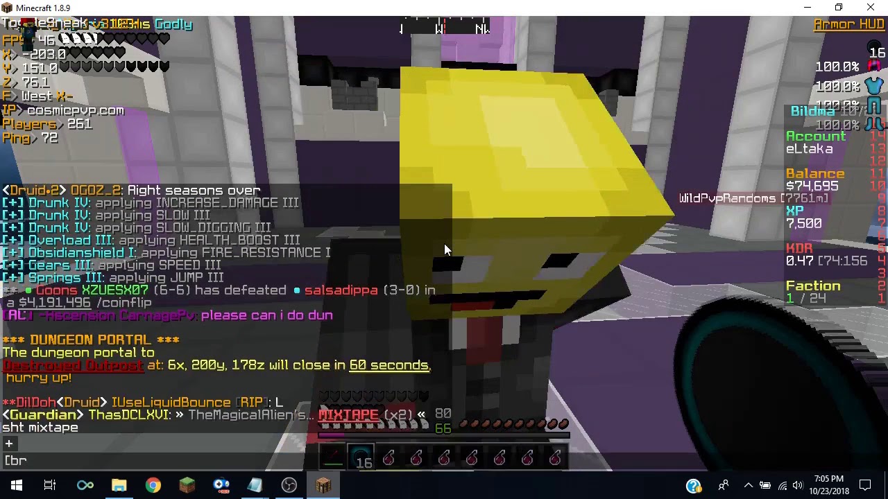 Risk Inventory duels.