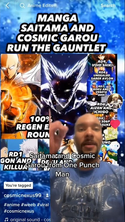 Cosmic Garou runs the Dragon Ball Super Gauntlet