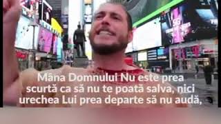 Pe străzile New Yorkului-Posibil ultimul mesaj de avertizare din partea lui Dumnezeu pentru omenire❗