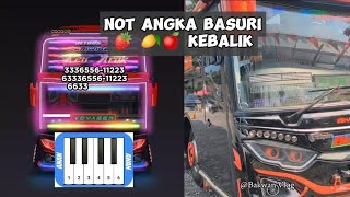 Not Angka Pianika Basuri Stroberi Mangga Apel Kebalik #basuri #notangkapianika screenshot 5