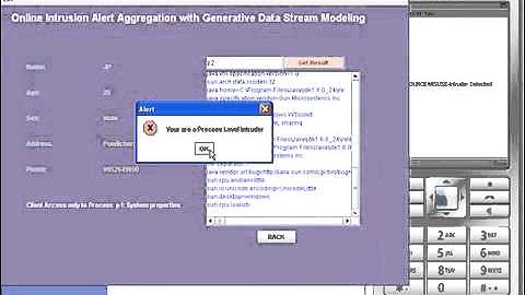 Online Intrusion Alert Aggregation with Generative Data Stream Modeling