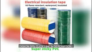 10 PCS,Electrical Tape,Insulation Tape,Electrical Tape,Ultra-Thin and Ultra-Adhesive PVC Waterproof