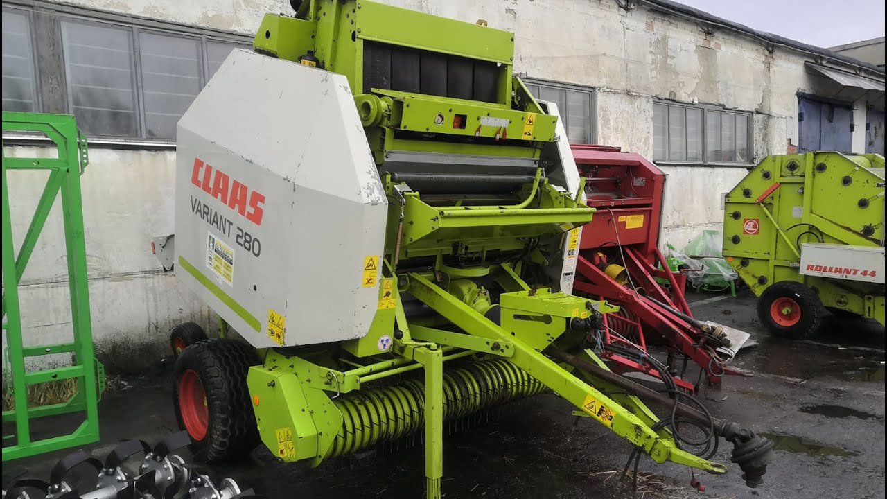 Пресс подборщик Claas Variant 280 | Прокрутка