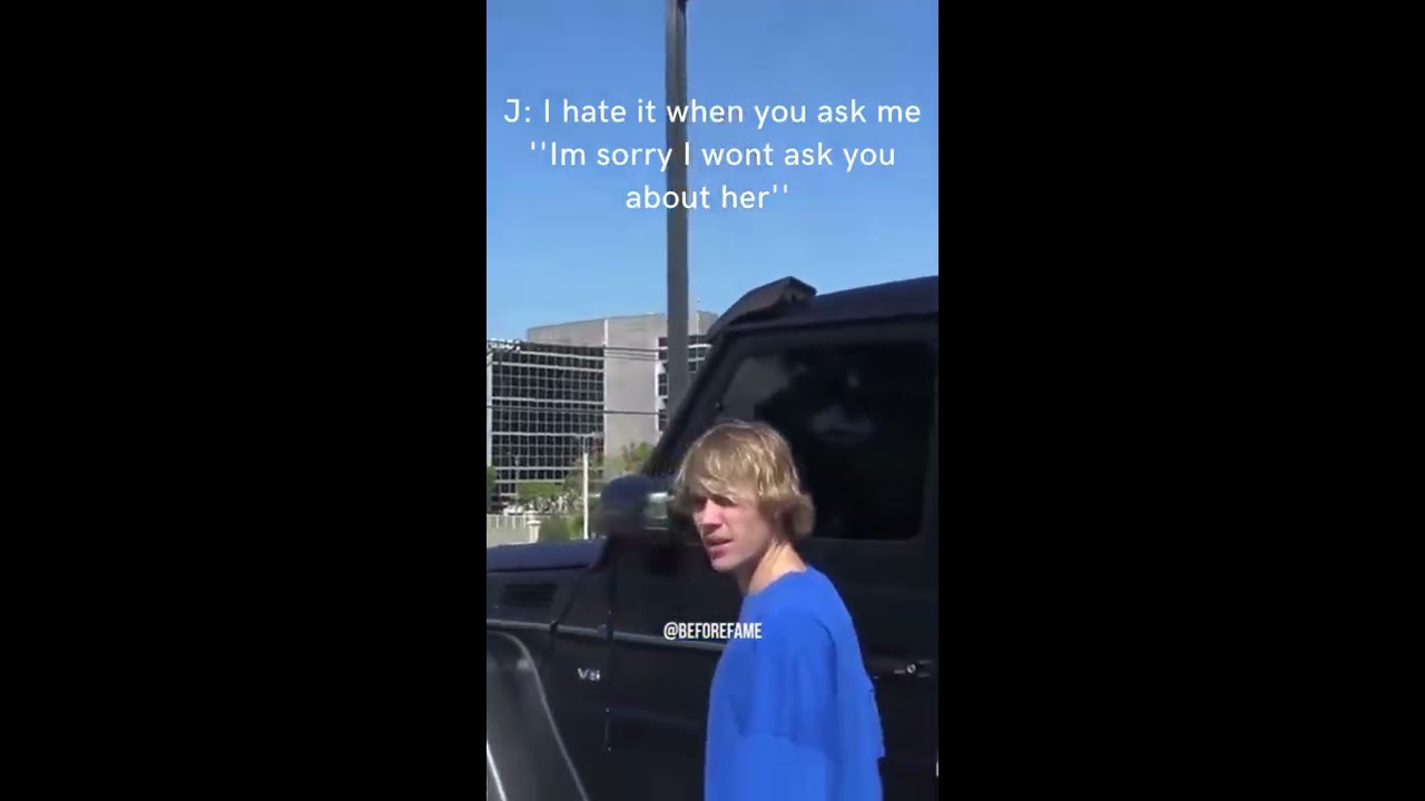 When The Paparazzi Talked About Selena To Justin Even He Was Married Justinbieber Shorts