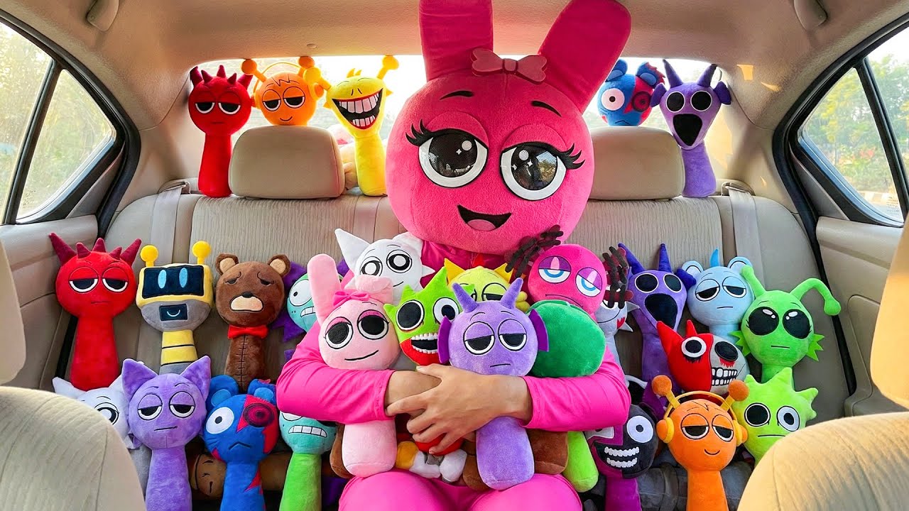 Shocking Ride! Pinki Discovers Sprunki Inside the Car