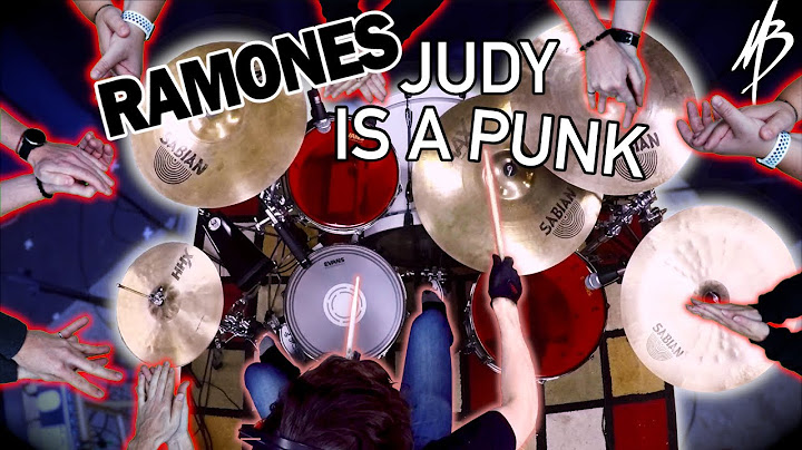 Judy Is a Punk Drums version - Drums performance video thumbnail