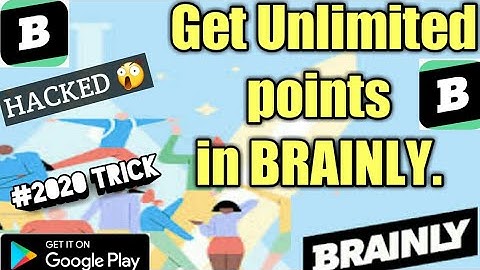 Get Unlimited Points In BRAINLY || BRAINLY HACKED || Get more points in brainly || 2020 trick👍👍