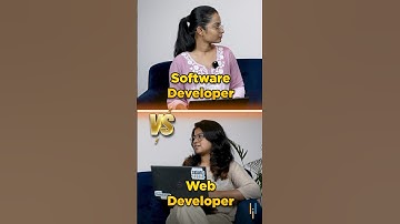 🔥 Software Developer vs. Web Developer: Which One Are You? | Simplilearn #shorts