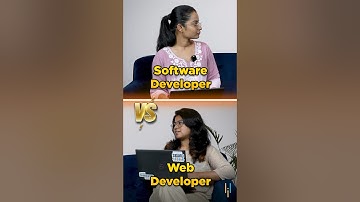 🔥 Software Developer vs. Web Developer: Which One Are You? | Simplilearn #shorts