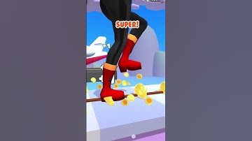 ASMR Tippy Toe Try Again |tippy toe3D  level 460 #Xshorts #tippytoe #satisfying#asmr