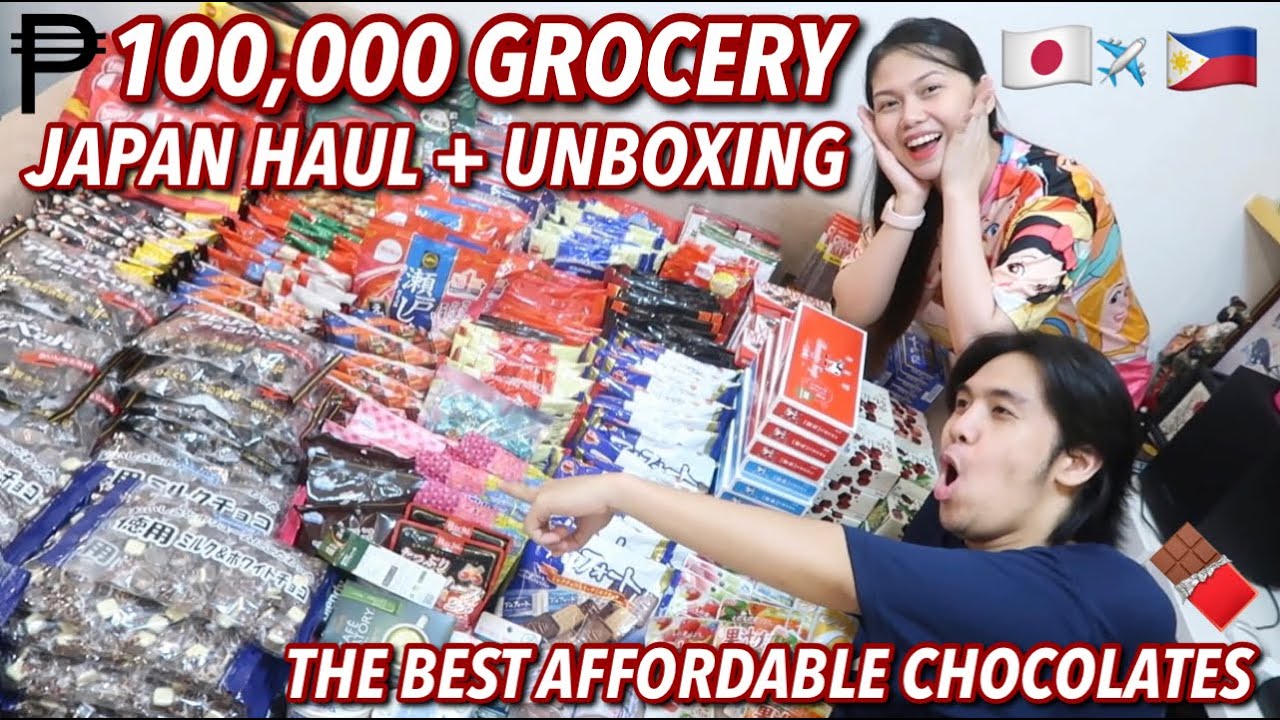100K WORTH GROCERY HAUL + UNBOXING FROM JAPAN! (HUGE BALIKBAYAN BOX) | Candy Inoue ♥️