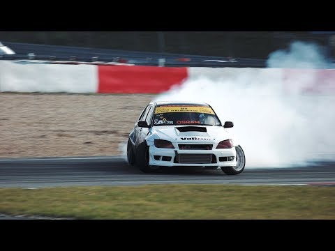 700hp 1,5JZ Toyota Altezza IS200 drifting at Nurburgring