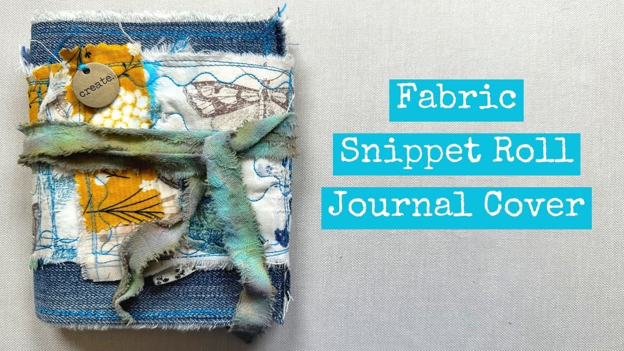 Transforming a Fabric Snippet Roll into a Stunning Cover! - YouTube