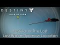 Destiny festival of the lost  lost broom sparrow location