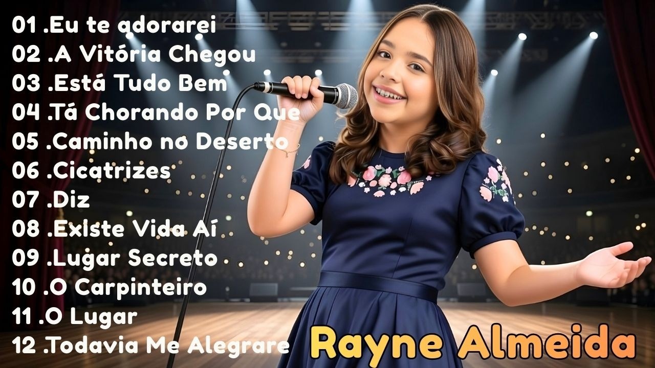 Rayne Almeida-Repertório Gospel2026 com Louvores Poderosos Para Grandes Orações e Confiança em Jesus