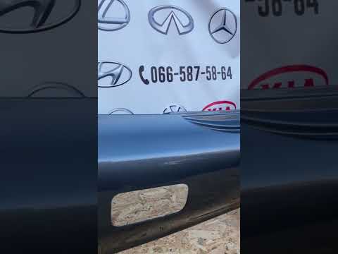 Задній бампер Mitsubishi Lancer 9 — А39 Темно-сірий, видео 1