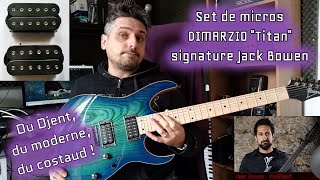 TEST : micros DIMARZIO Titan signature Jack Bowen ( PERIPHERY)