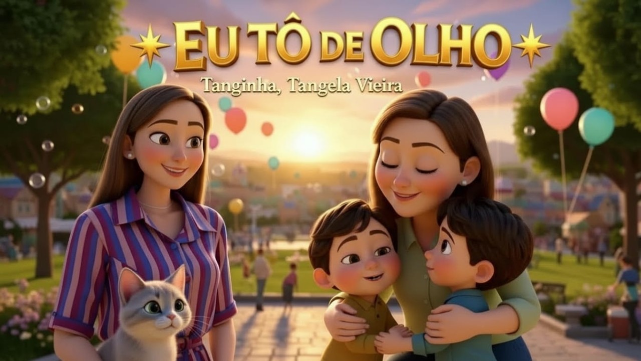 Tangela Vieira - Eu Tô de Olho (Clipe Infantil) Tanginha For Kids
