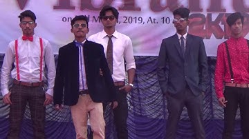 Govt polytechnic bargarh vibrant 2k19 boys ramp walk