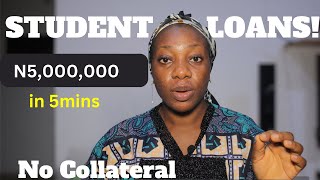 How To Get A Loan In Nigeria As A Student Without Collateral ( up to N5M )