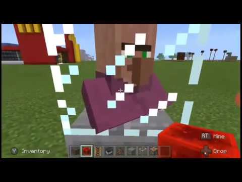 How to get villagers head in Minecraft