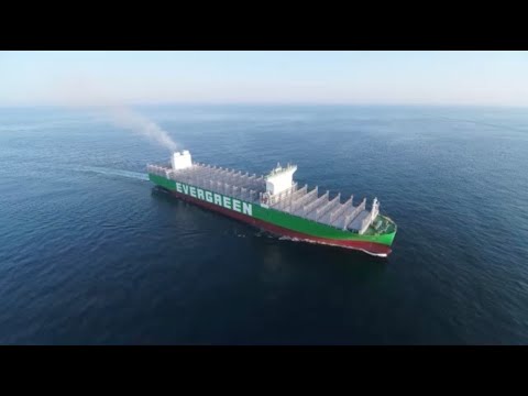 China-made world's largest container ship delivered