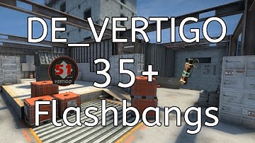 CSGO Vertigo 36 Flashes 2021 [128 tick] (Team Support and Solo)