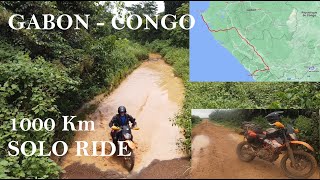 Moto Solo Ride, Gabon ➡ Congo 🏍