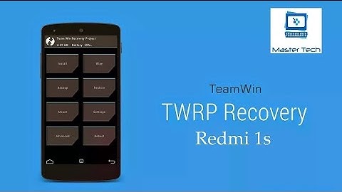How To install Custom Recovery (TWRP) On Redmi 1s