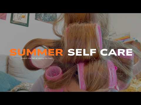 summer vlog challenge day three (self care)