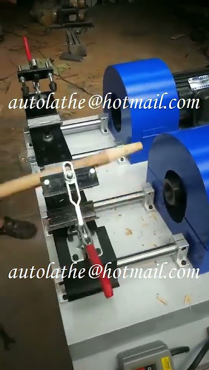 wood dowel chamfer machine