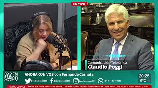 Claudio Poggi - Gobernador electo de San Juan | Ahora Con Vos