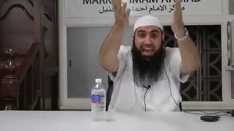 So you are a gangster? Lecture by Mohammed hoblos