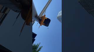 Canadian Military Aircraft Completing A Flyover In Downtown Calgary | RCAF Canadian Military Aircraft Completing A Flyover In Downtown Calgary | RCAF