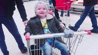 VLOG💜 ЕДЕМ В АШАН, БОЛЬШАЯ ЗАКУПКА ПРОДУКТОВ // Family K // 14.03.19